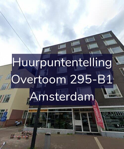 Foto gevel Huurpuntentelling voor Overtoom 295-B1, Amsterdam