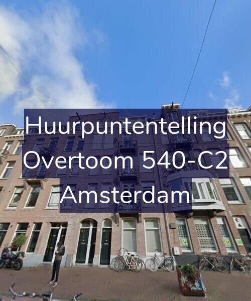 Foto gevel Huurpuntentelling voor Overtoom 540-C2, Amsterdam