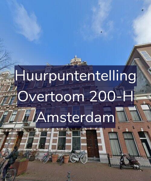Foto gevel Huurpuntentelling voor Overtoom 200-H, Amsterdam