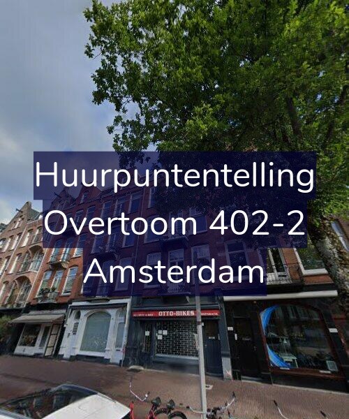 Foto gevel Huurpuntentelling voor Overtoom 402-2, Amsterdam