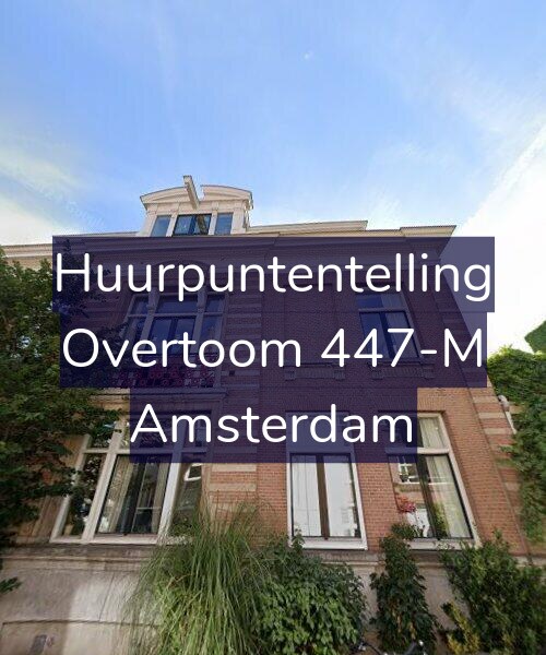 Foto gevel Huurpuntentelling voor Overtoom 447-M, Amsterdam
