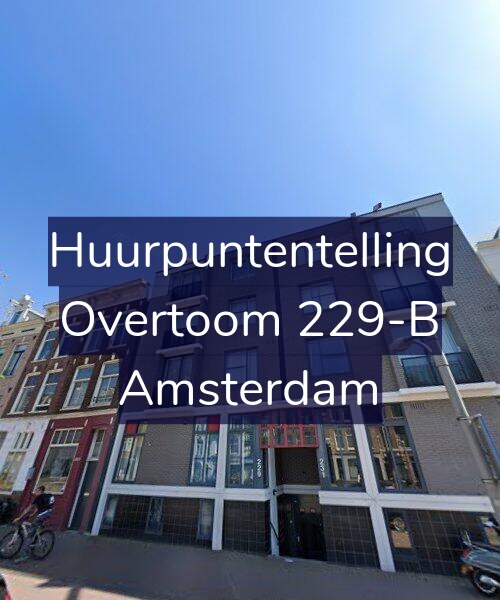 Foto gevel Huurpuntentelling voor Overtoom 229-B, Amsterdam