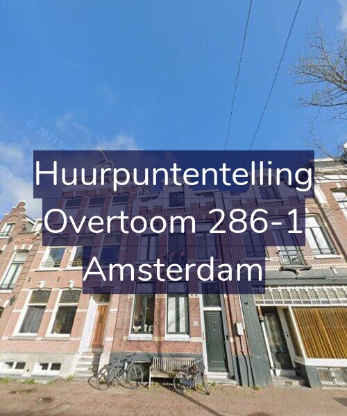 Foto gevel Huurpuntentelling voor Overtoom 286-1, Amsterdam