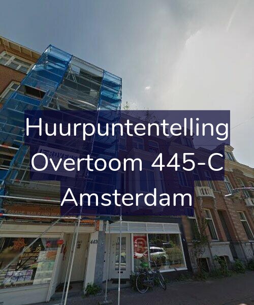 Foto gevel Huurpuntentelling voor Overtoom 445-C, Amsterdam