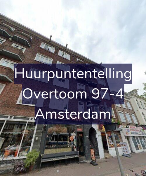 Foto gevel Huurpuntentelling voor Overtoom 97-4, Amsterdam
