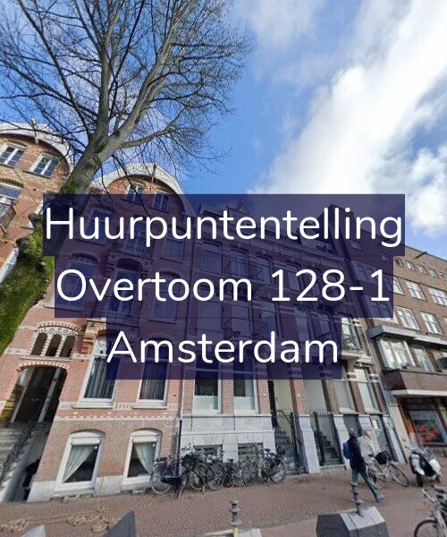 Foto gevel Huurpuntentelling voor Overtoom 128-1, Amsterdam