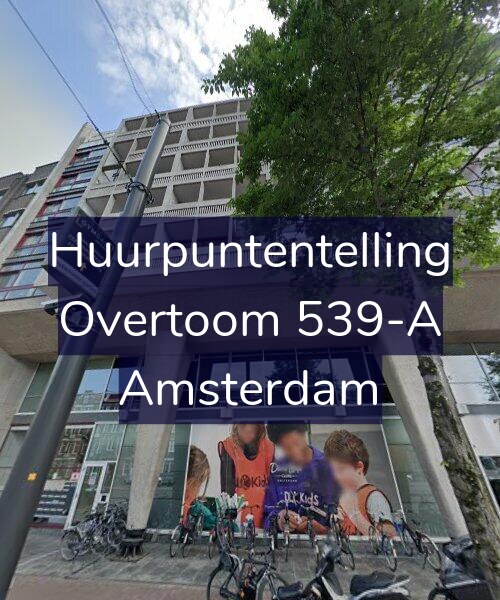 Foto gevel Huurpuntentelling voor Overtoom 539-A, Amsterdam