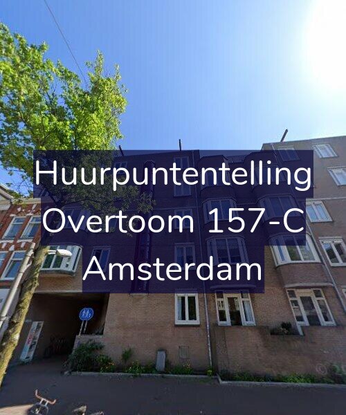 Foto gevel Huurpuntentelling voor Overtoom 157-C, Amsterdam