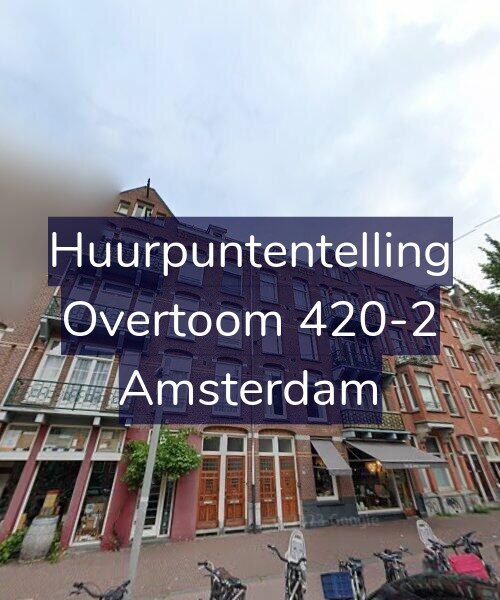 Foto gevel Huurpuntentelling voor Overtoom 420-2, Amsterdam