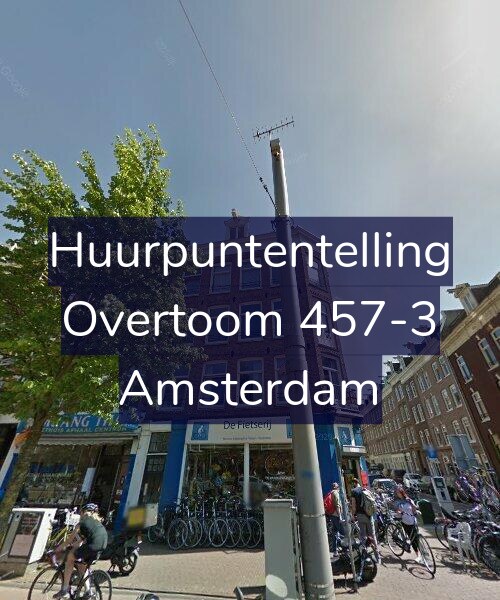 Foto gevel Huurpuntentelling voor Overtoom 457-3, Amsterdam