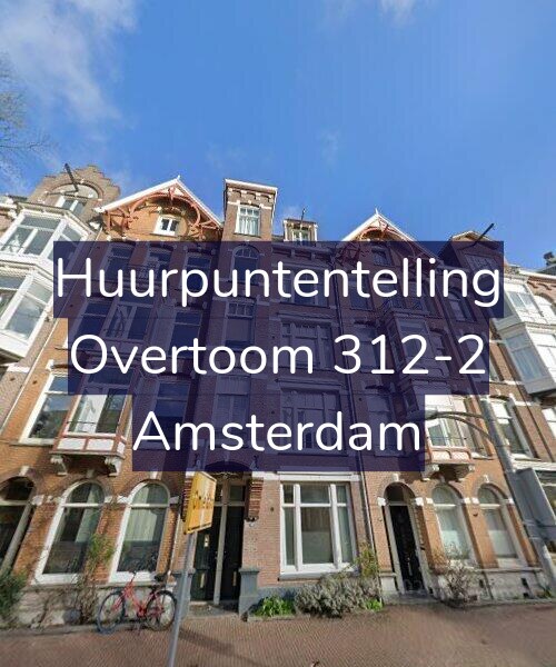 Foto gevel Huurpuntentelling voor Overtoom 312-2, Amsterdam