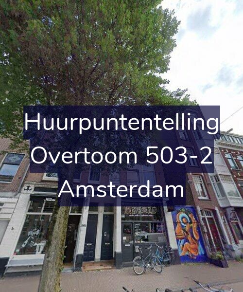 Foto gevel Huurpuntentelling voor Overtoom 503-2, Amsterdam