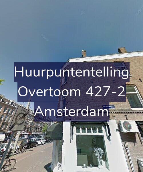 Foto gevel Huurpuntentelling voor Overtoom 427-2, Amsterdam