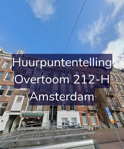 Foto gevel Huurpuntentelling voor Overtoom 212-H, Amsterdam