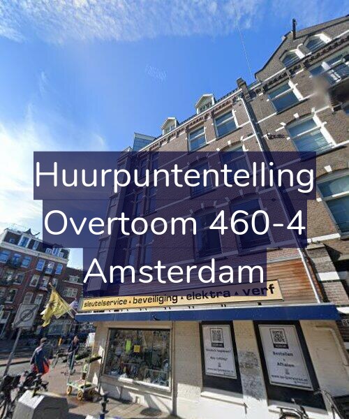 Foto gevel Huurpuntentelling voor Overtoom 460-4, Amsterdam