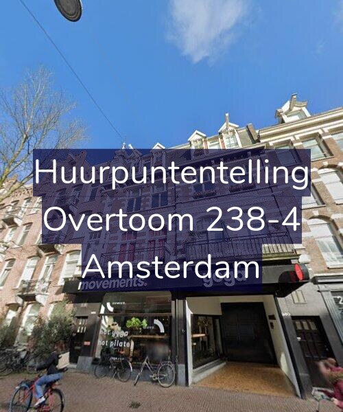Foto gevel Huurpuntentelling voor Overtoom 238-4, Amsterdam