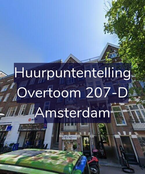 Foto gevel Huurpuntentelling voor Overtoom 207-D, Amsterdam