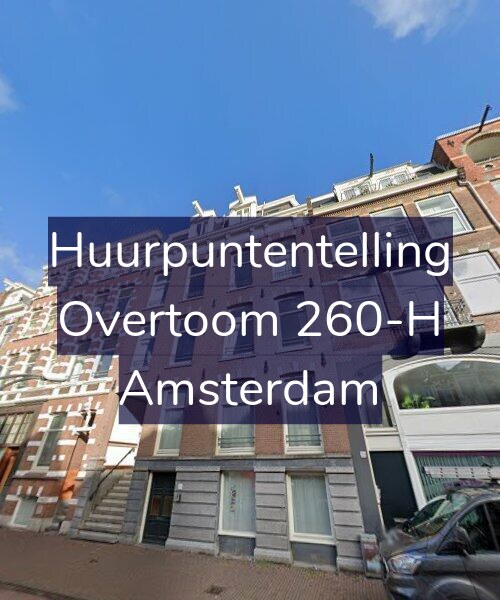Foto gevel Huurpuntentelling voor Overtoom 260-H, Amsterdam