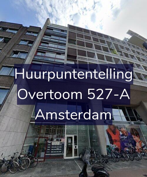 Foto gevel Huurpuntentelling voor Overtoom 527-A, Amsterdam