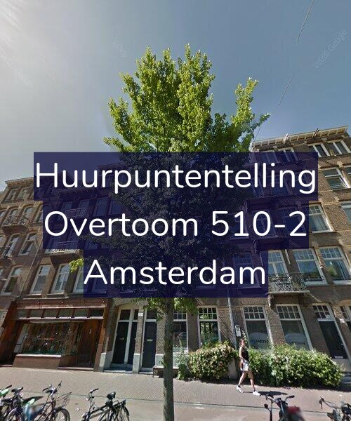 Foto gevel Huurpuntentelling voor Overtoom 510-2, Amsterdam