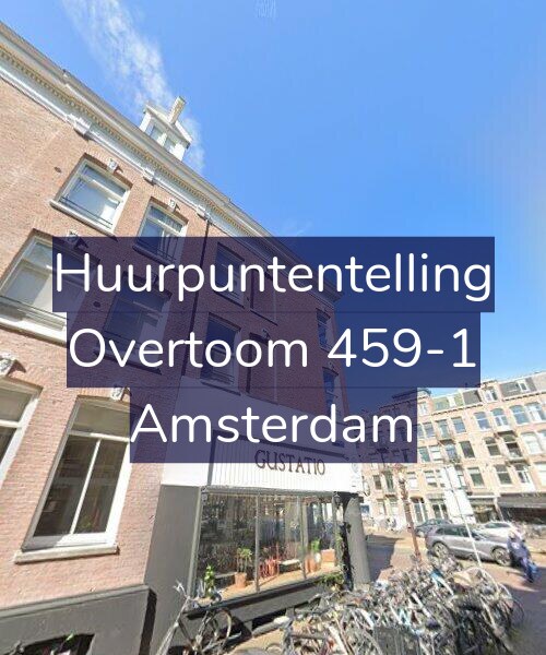 Foto gevel Huurpuntentelling voor Overtoom 459-1, Amsterdam