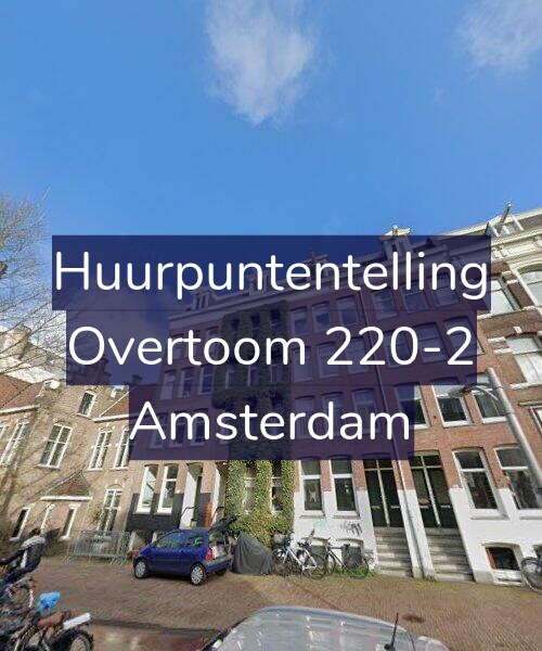 Foto gevel Huurpuntentelling voor Overtoom 220-2, Amsterdam