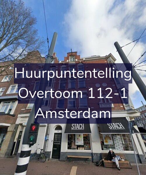 Foto gevel Huurpuntentelling voor Overtoom 112-1, Amsterdam