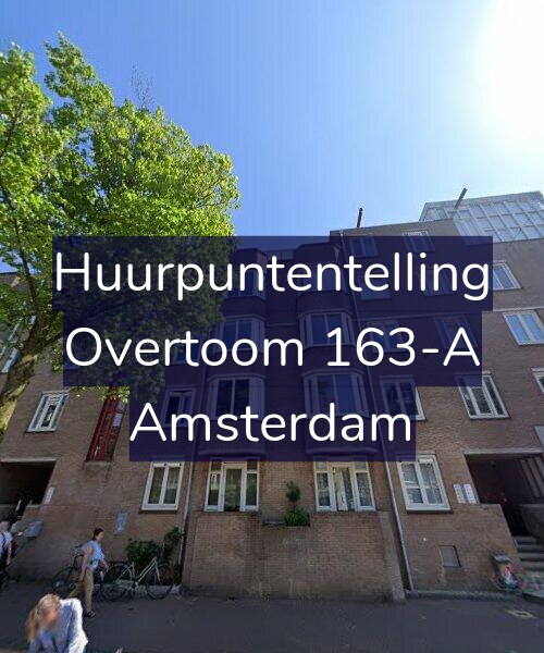 Foto gevel Huurpuntentelling voor Overtoom 163-A, Amsterdam