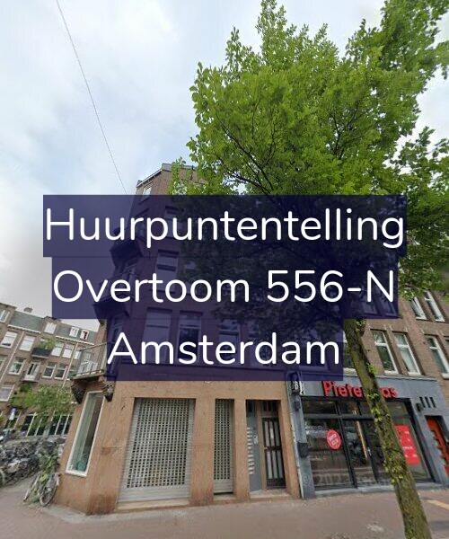 Foto gevel Huurpuntentelling voor Overtoom 556-N, Amsterdam