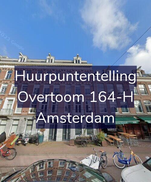 Foto gevel Huurpuntentelling voor Overtoom 164-H, Amsterdam