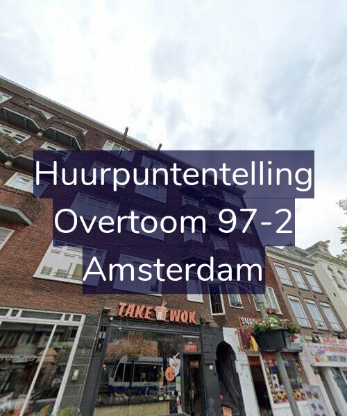 Foto gevel Huurpuntentelling voor Overtoom 97-2, Amsterdam
