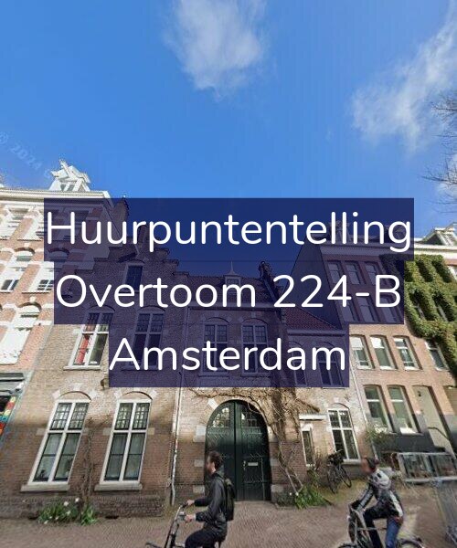 Foto gevel Huurpuntentelling voor Overtoom 224-B, Amsterdam