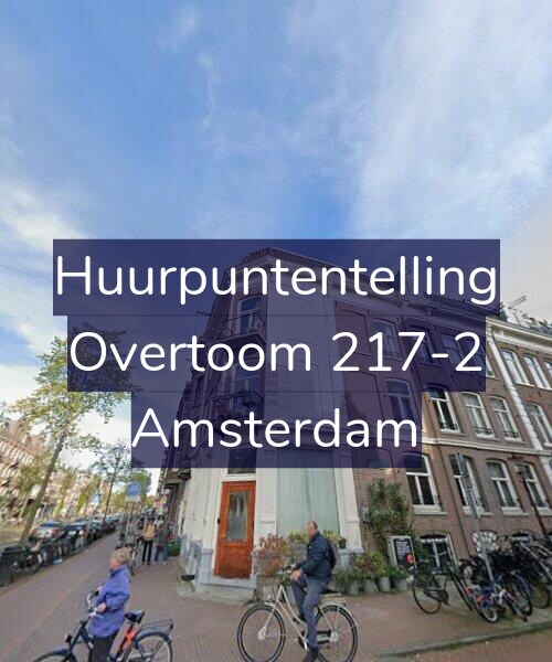 Foto gevel Huurpuntentelling voor Overtoom 217-2, Amsterdam