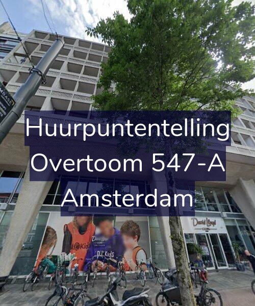 Foto gevel Huurpuntentelling voor Overtoom 547-A, Amsterdam