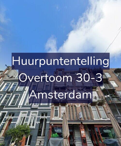 Foto gevel Huurpuntentelling voor Overtoom 30-3, Amsterdam