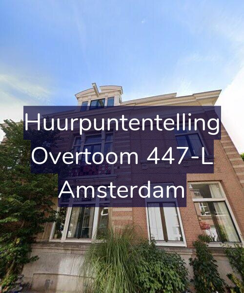 Foto gevel Huurpuntentelling voor Overtoom 447-L, Amsterdam