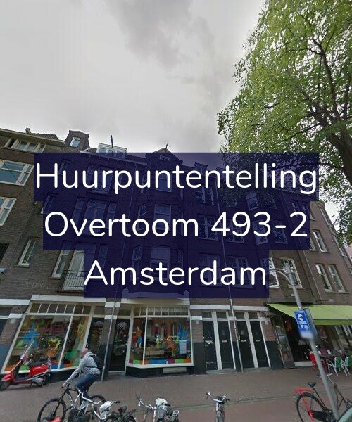Foto gevel Huurpuntentelling voor Overtoom 493-2, Amsterdam