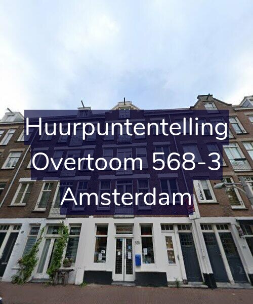 Foto gevel Huurpuntentelling voor Overtoom 568-3, Amsterdam