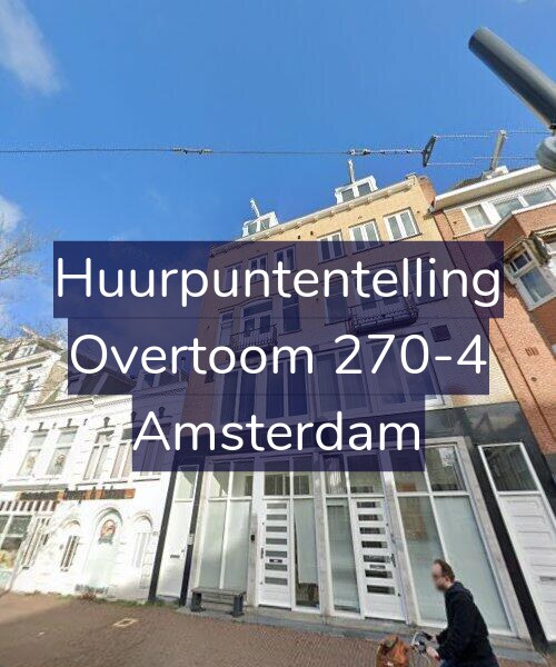 Foto gevel Huurpuntentelling voor Overtoom 270-4, Amsterdam