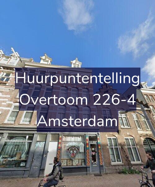 Foto gevel Huurpuntentelling voor Overtoom 226-4, Amsterdam
