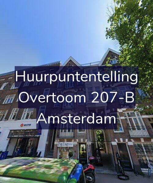 Foto gevel Huurpuntentelling voor Overtoom 207-B, Amsterdam
