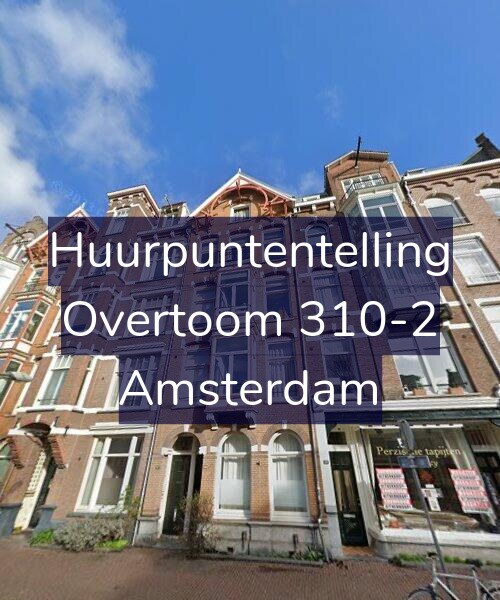 Foto gevel Huurpuntentelling voor Overtoom 310-2, Amsterdam