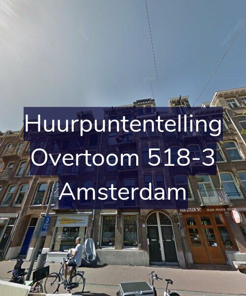 Foto gevel Huurpuntentelling voor Overtoom 518-3, Amsterdam