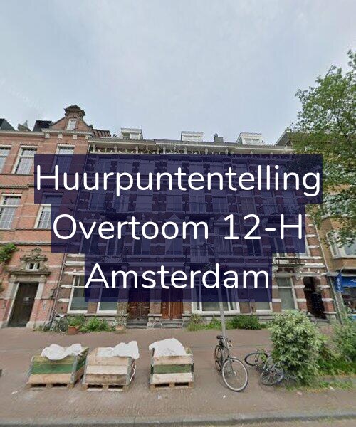 Foto gevel Huurpuntentelling voor Overtoom 12-H, Amsterdam