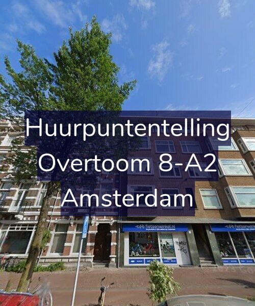 Foto gevel Huurpuntentelling voor Overtoom 8-A2, Amsterdam