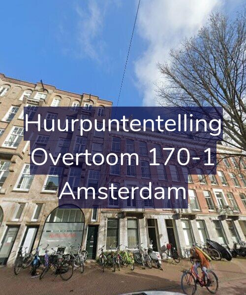 Foto gevel Huurpuntentelling voor Overtoom 170-1, Amsterdam