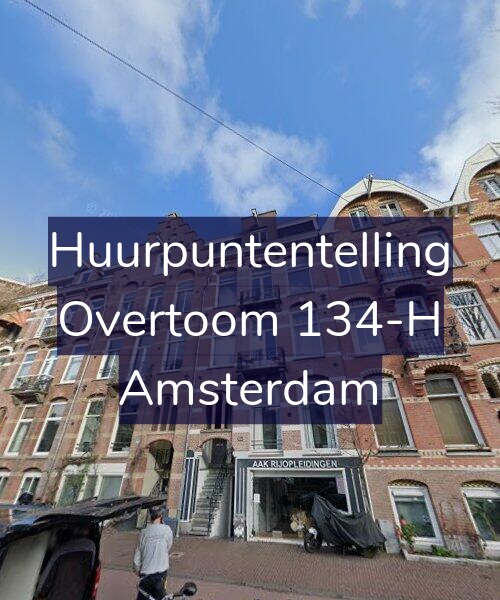 Foto gevel Huurpuntentelling voor Overtoom 134-H, Amsterdam