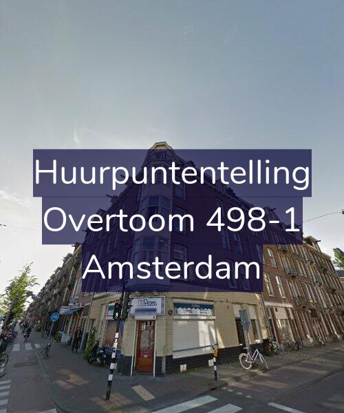 Foto gevel Huurpuntentelling voor Overtoom 498-1, Amsterdam