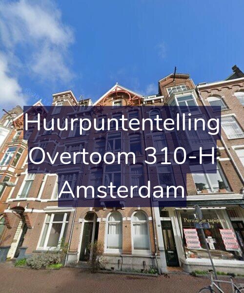 Foto gevel Huurpuntentelling voor Overtoom 310-H, Amsterdam