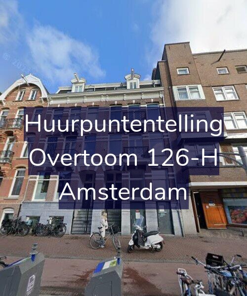 Foto gevel Huurpuntentelling voor Overtoom 126-H, Amsterdam